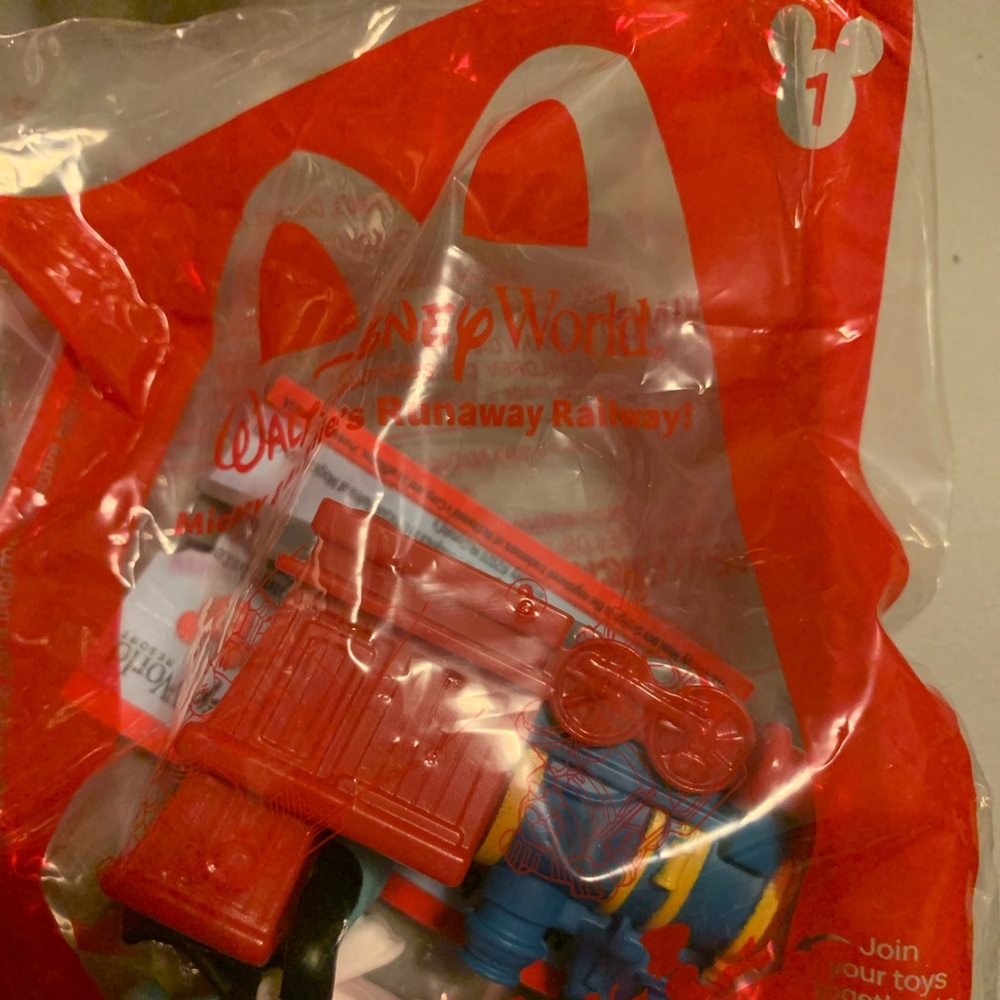 Mickey & Minnie’s Runway Railway McDonald’s Toy